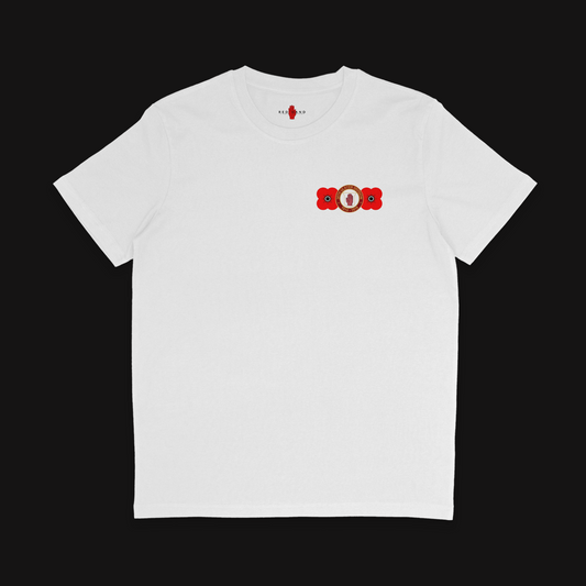 36th Ulster Division Poppy T-Shirt - White