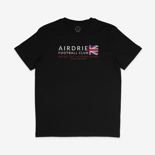 (Sale) Pride of Lanarkshire T-shirt - Small Black