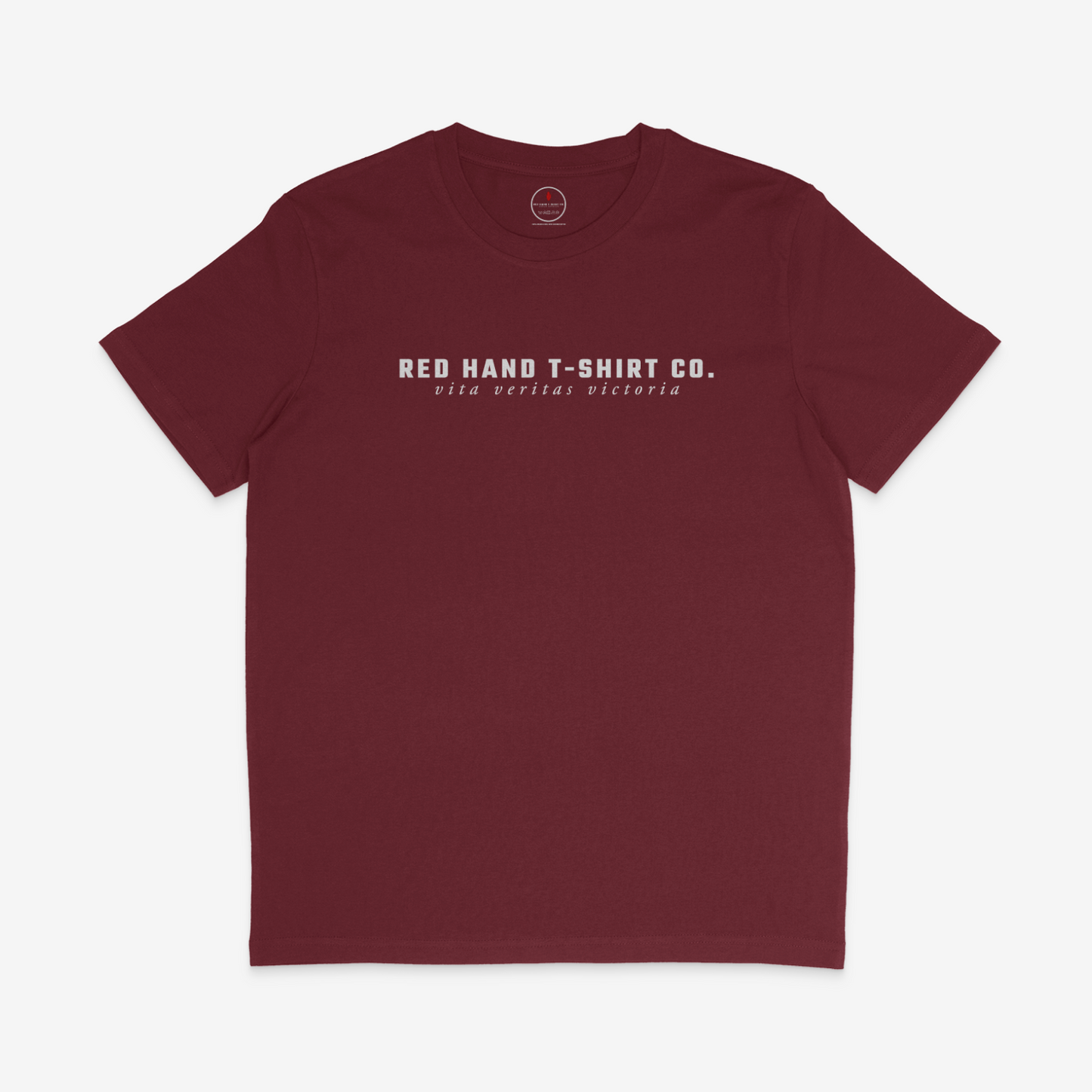 (Sale) VVV T-Shirt - Medium Burgundy