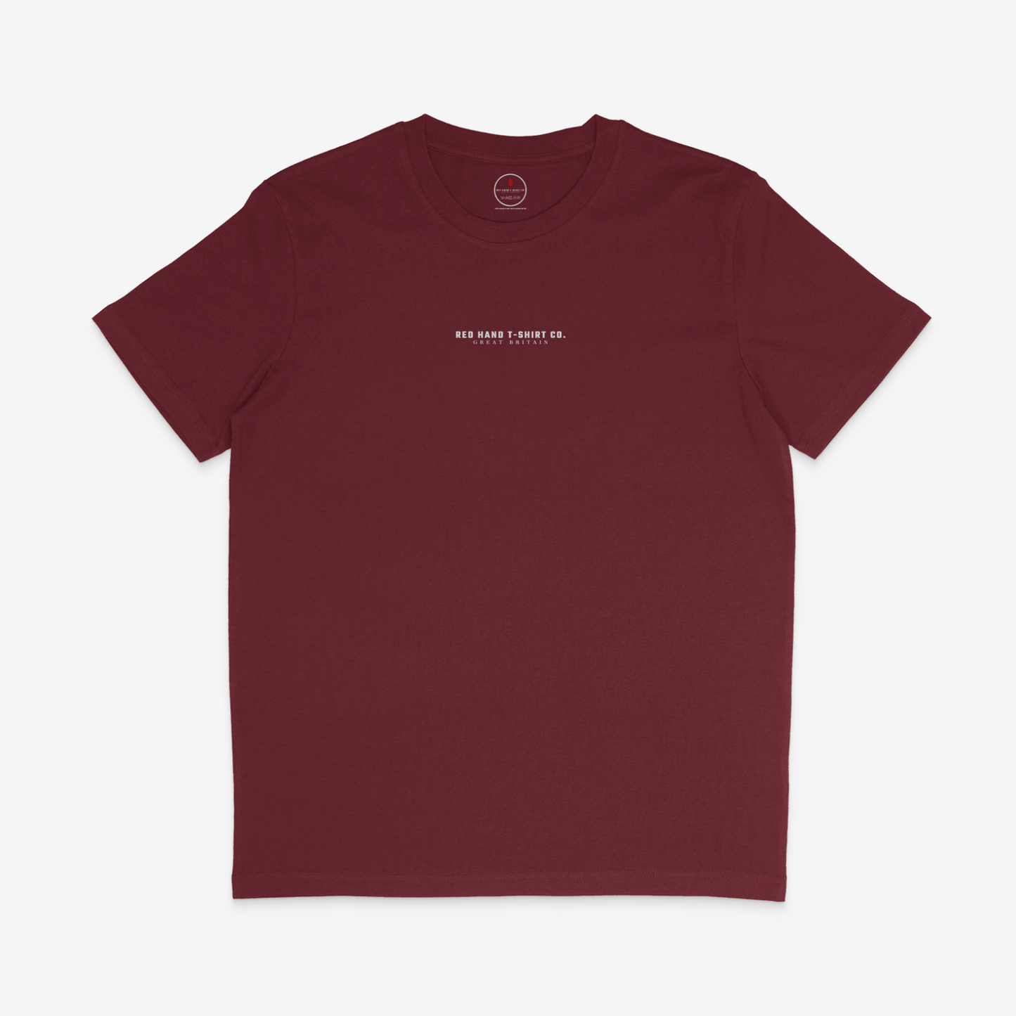 (Sale) RHTC Great Britain T-shirt - M Burgundy