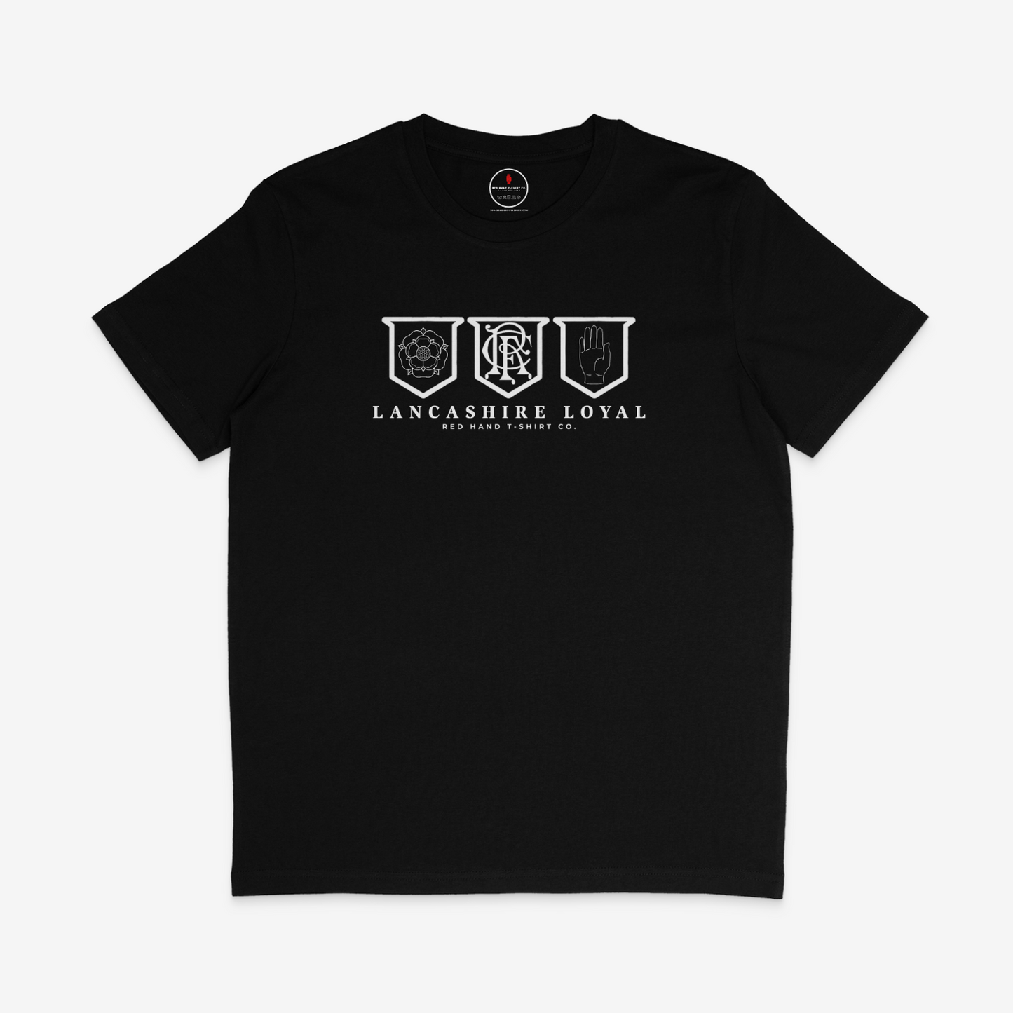 Lancashire Loyal T-shirt- Black