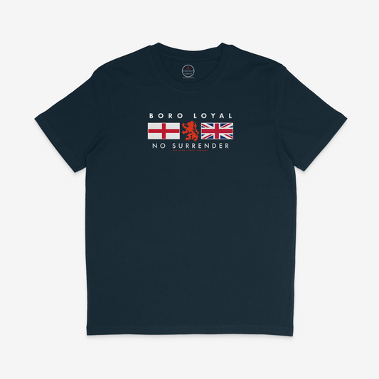 Boro Loyal NS T-shirt - Navy