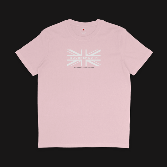 Bournemouth Union Flag T-Shirt - Pink