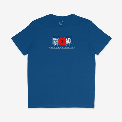 Chelsea England Poppy T-shirt - Blue