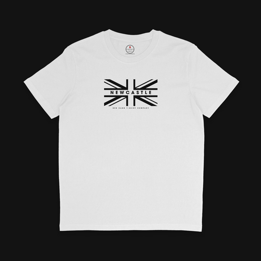 Newcastle Union Flag T-Shirt - White