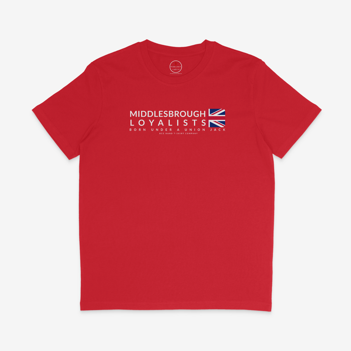 Middlesbrough Loyalists T-shirt: Black, Navy, White, Red