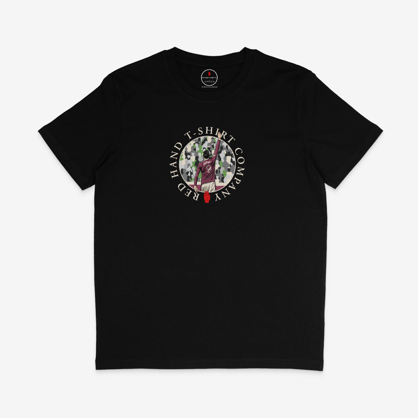 The Flute T-shirt: Black, Navy, Burgundy, White