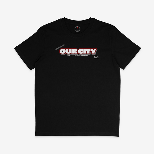 Our City T-shirt: Black
