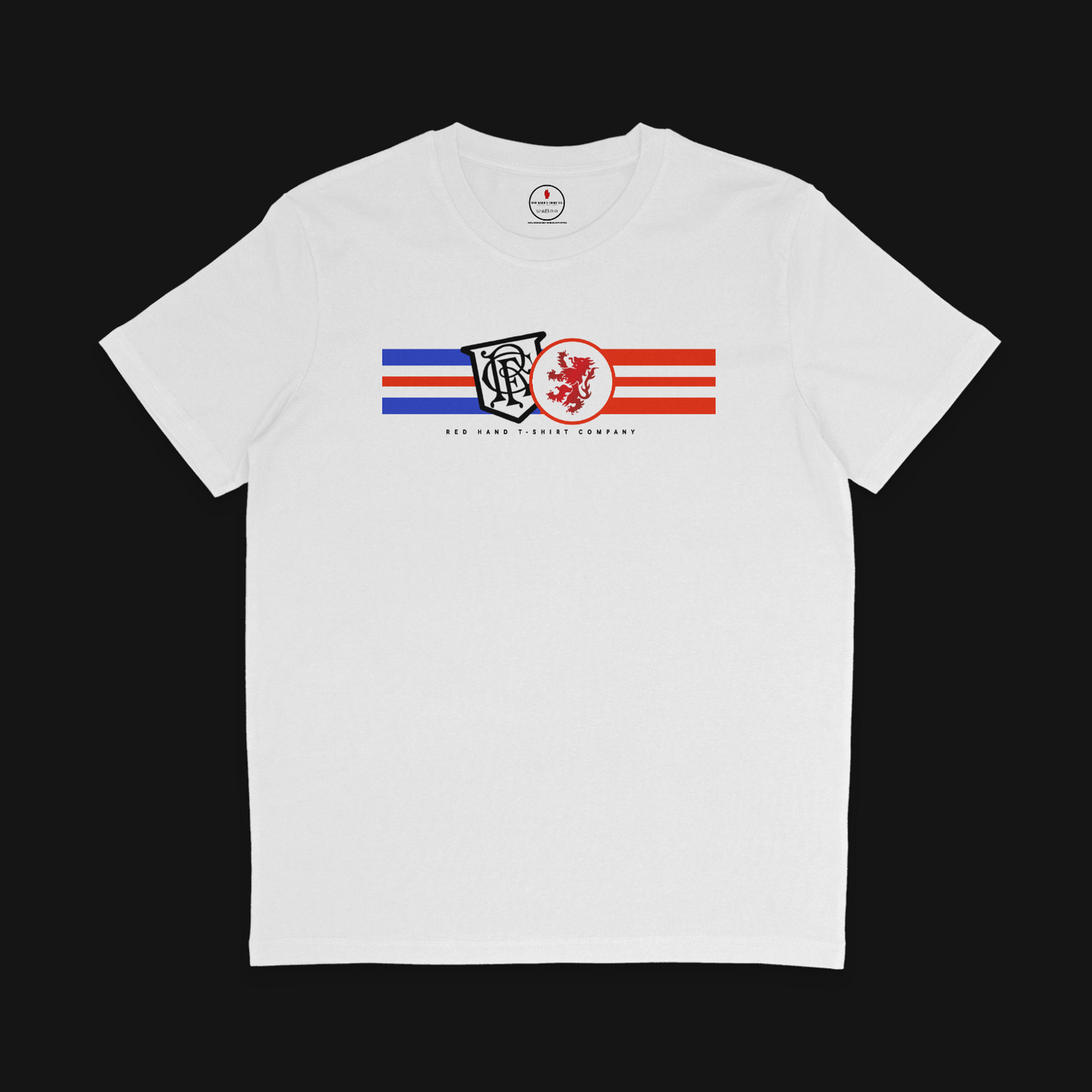 MFC RFC Five Stripe T-shirt: White