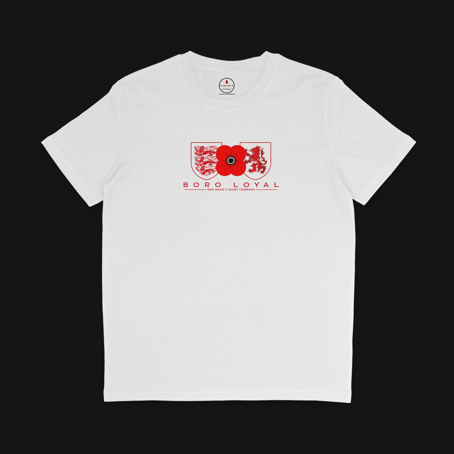 Boro England Poppy T-shirt