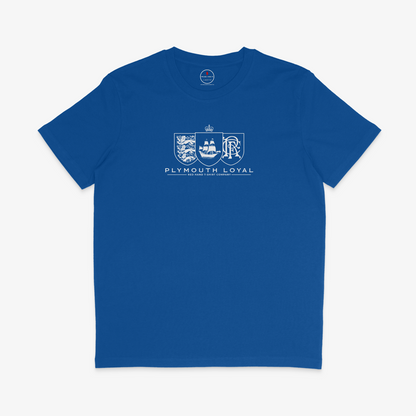 Plymouth Loyal T-Shirt: Black, Navy, Blue, Orange