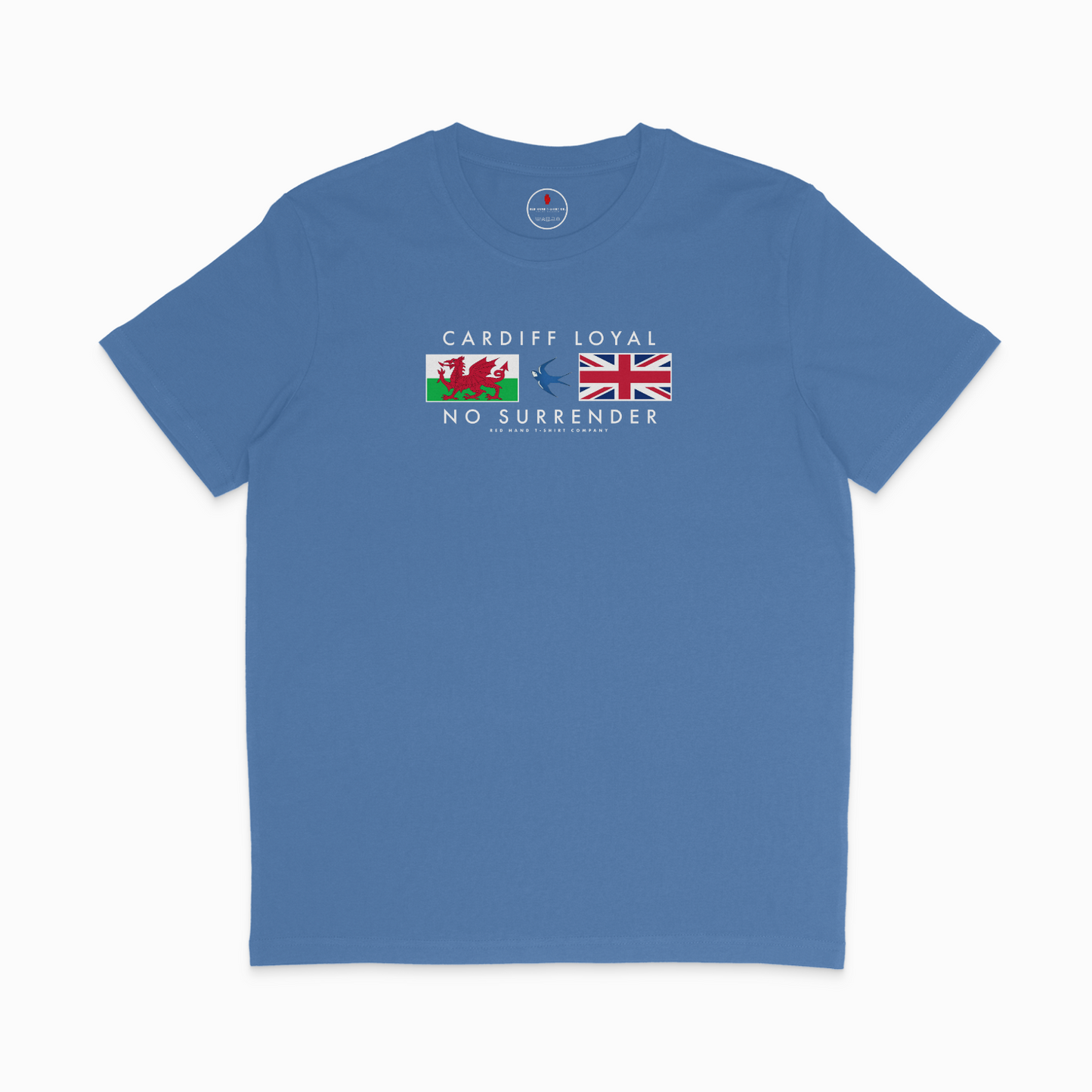 Cardiff Loyal T-shirt: Black, Light Blue, Navy, Orange