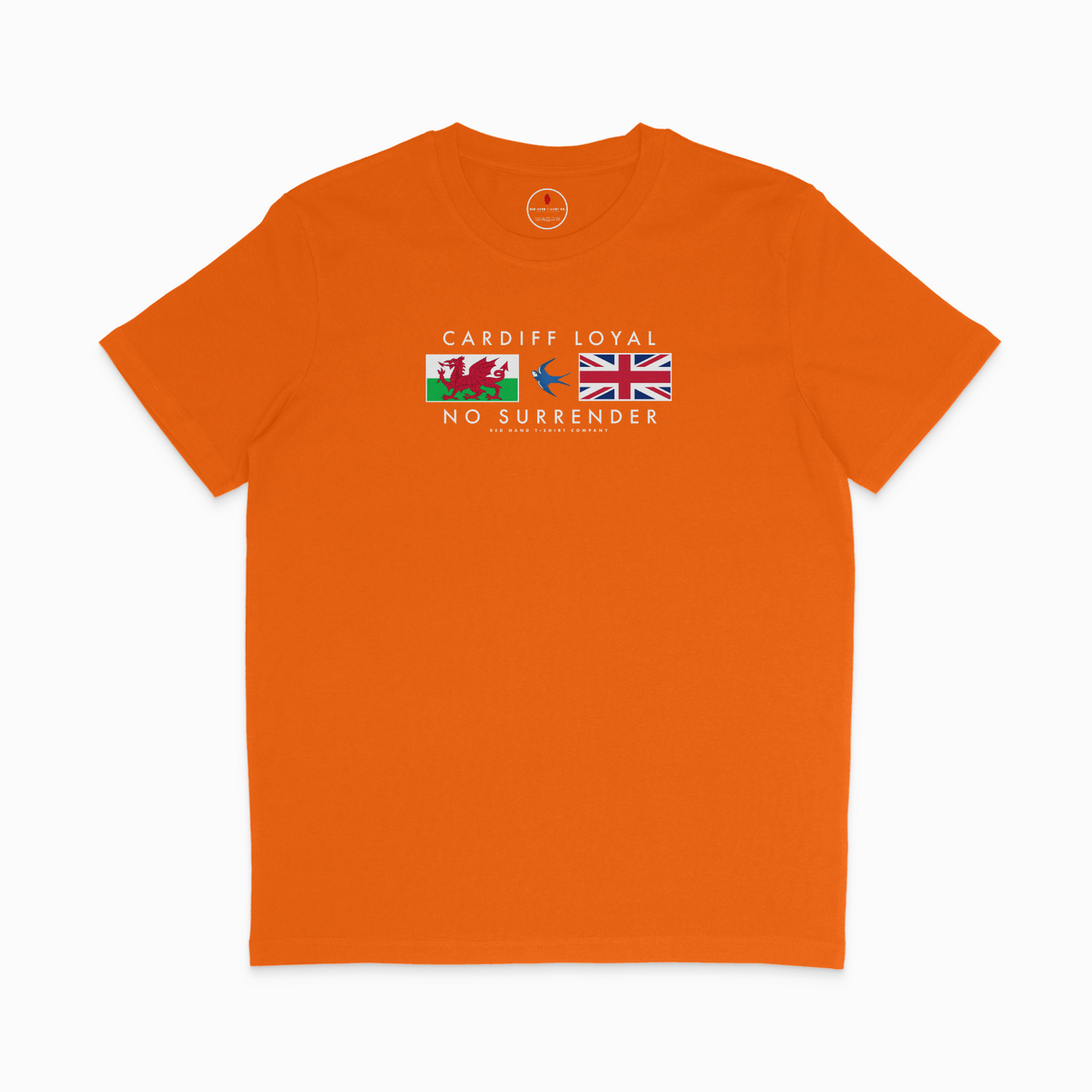 Cardiff Loyal T-shirt: Black, Light Blue, Navy, Orange