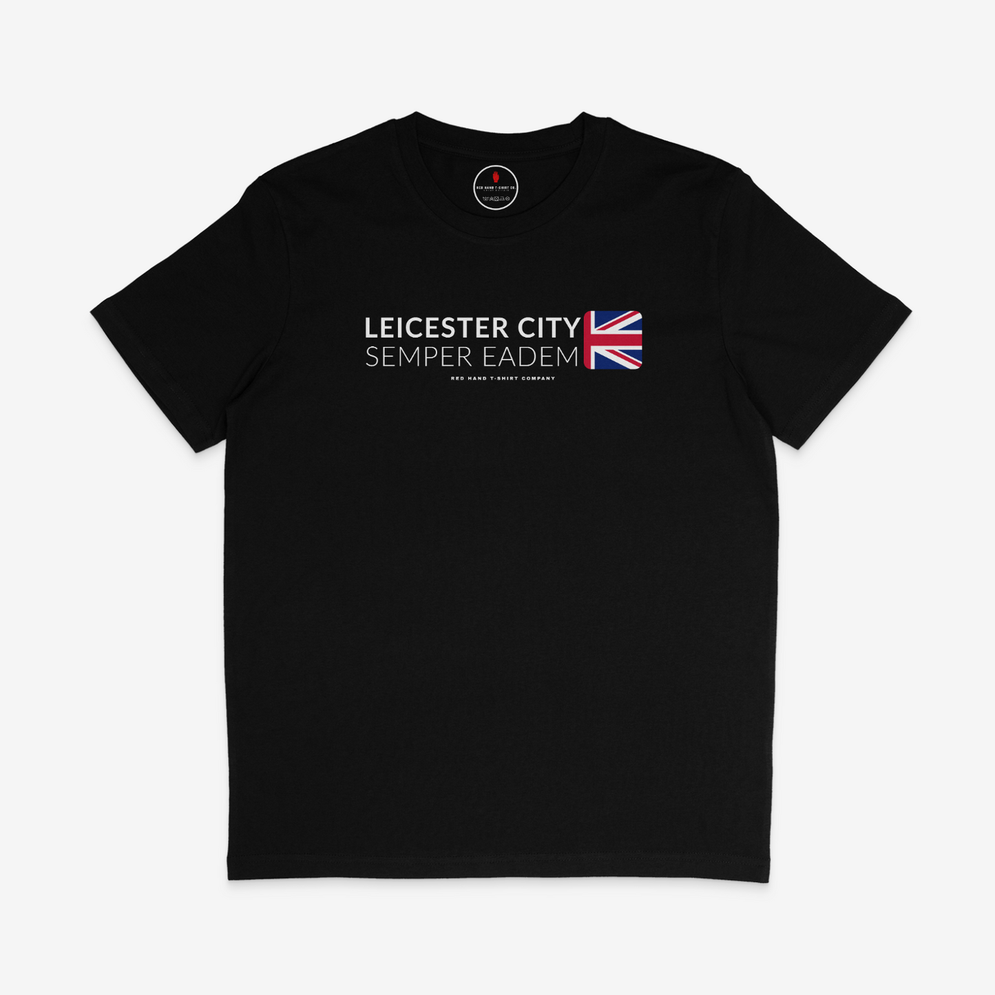 Leicester Semper Eadem T-shirt: Black, Navy, Blue, White