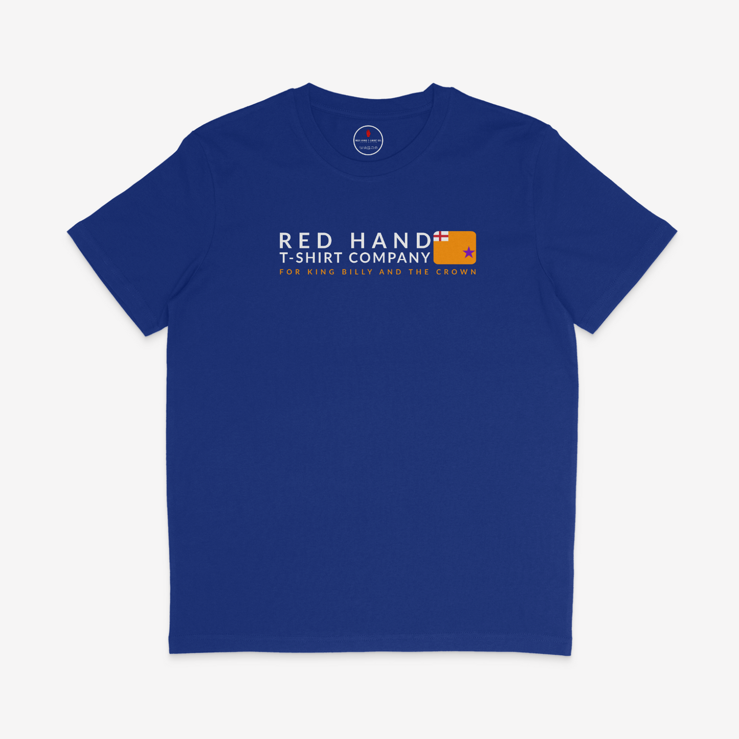 RHTC For King Billy And The Crown T-shirt: Black, White, Navy, Blue, Orange, Burgundy