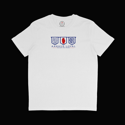 Aarhus Loyal T-shirt: Black, Navy, Blue, White