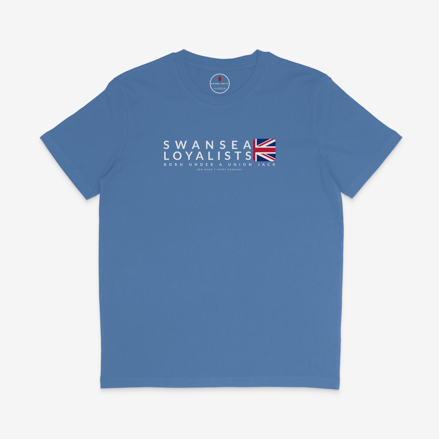 Swansea Born Under A Union Jack T-shirt