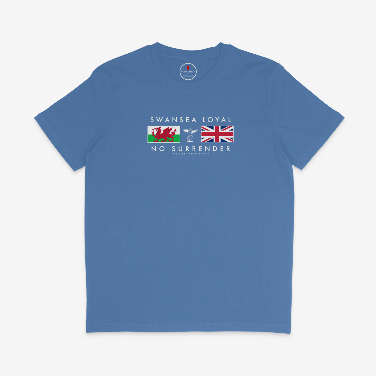 Swansea Loyal Wales and Union Flag T-shirt