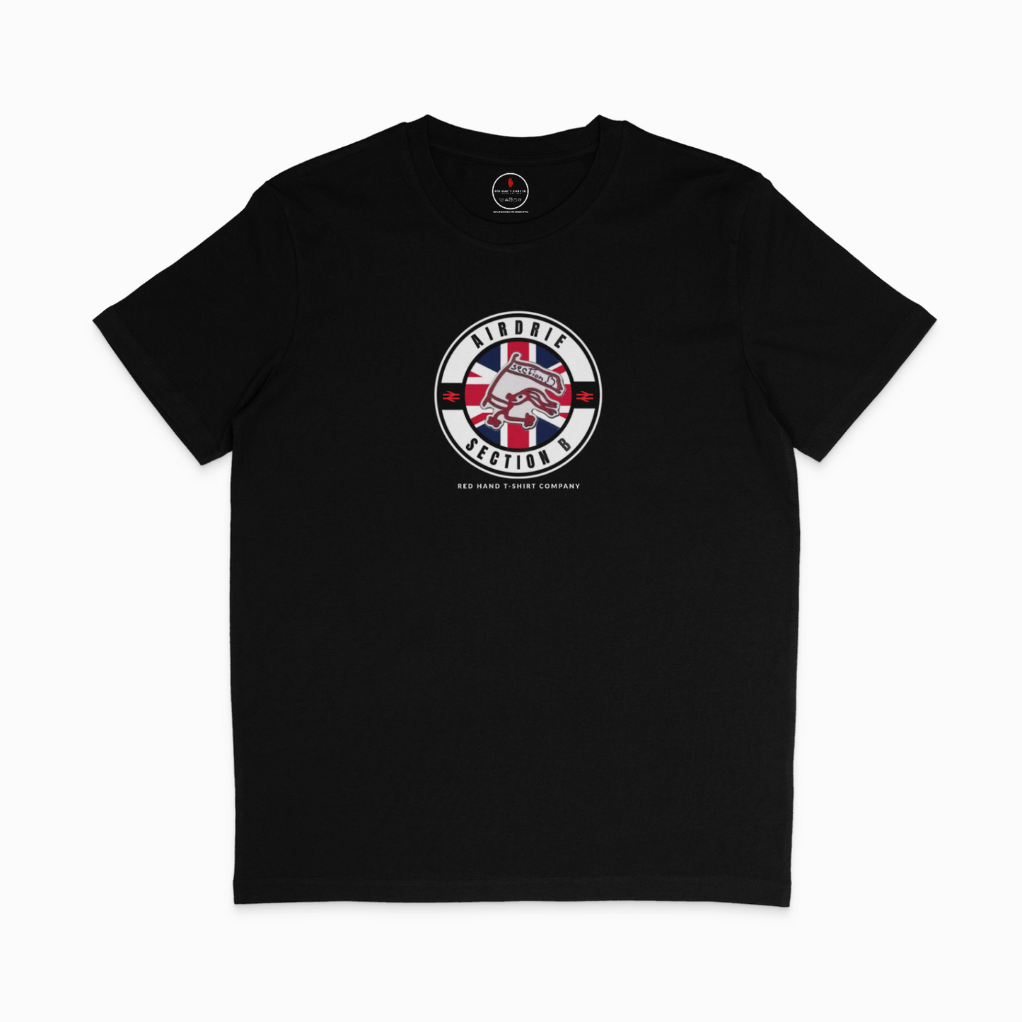 (Sale) Airdrie Section B T-shirt - XL Black