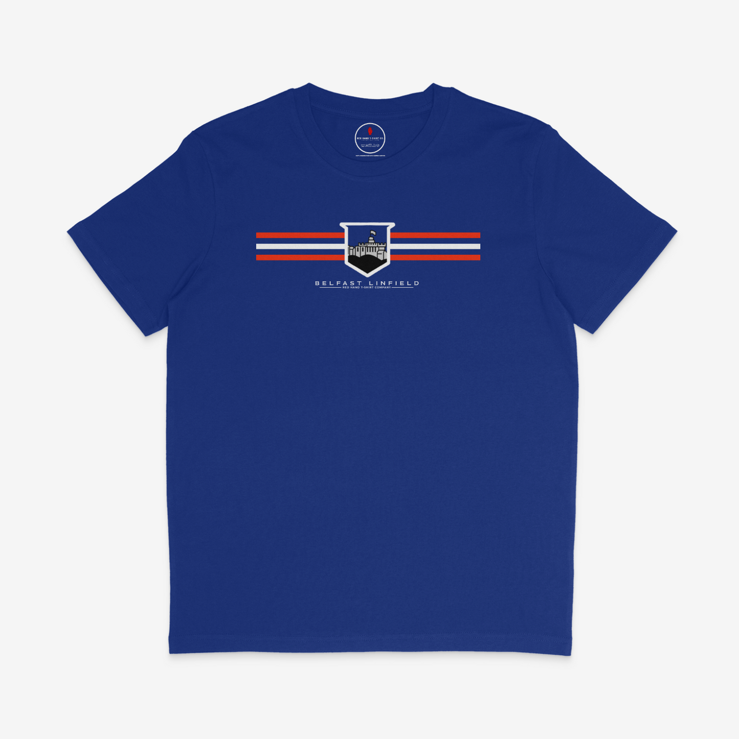 Belfast Linfield Three Stripe T-shirt