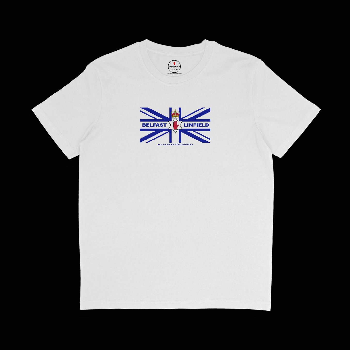 Belfast Linfield Union Flag T-shirt