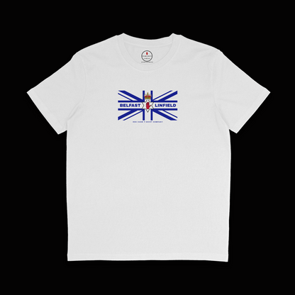 Belfast Linfield Union Flag T-shirt