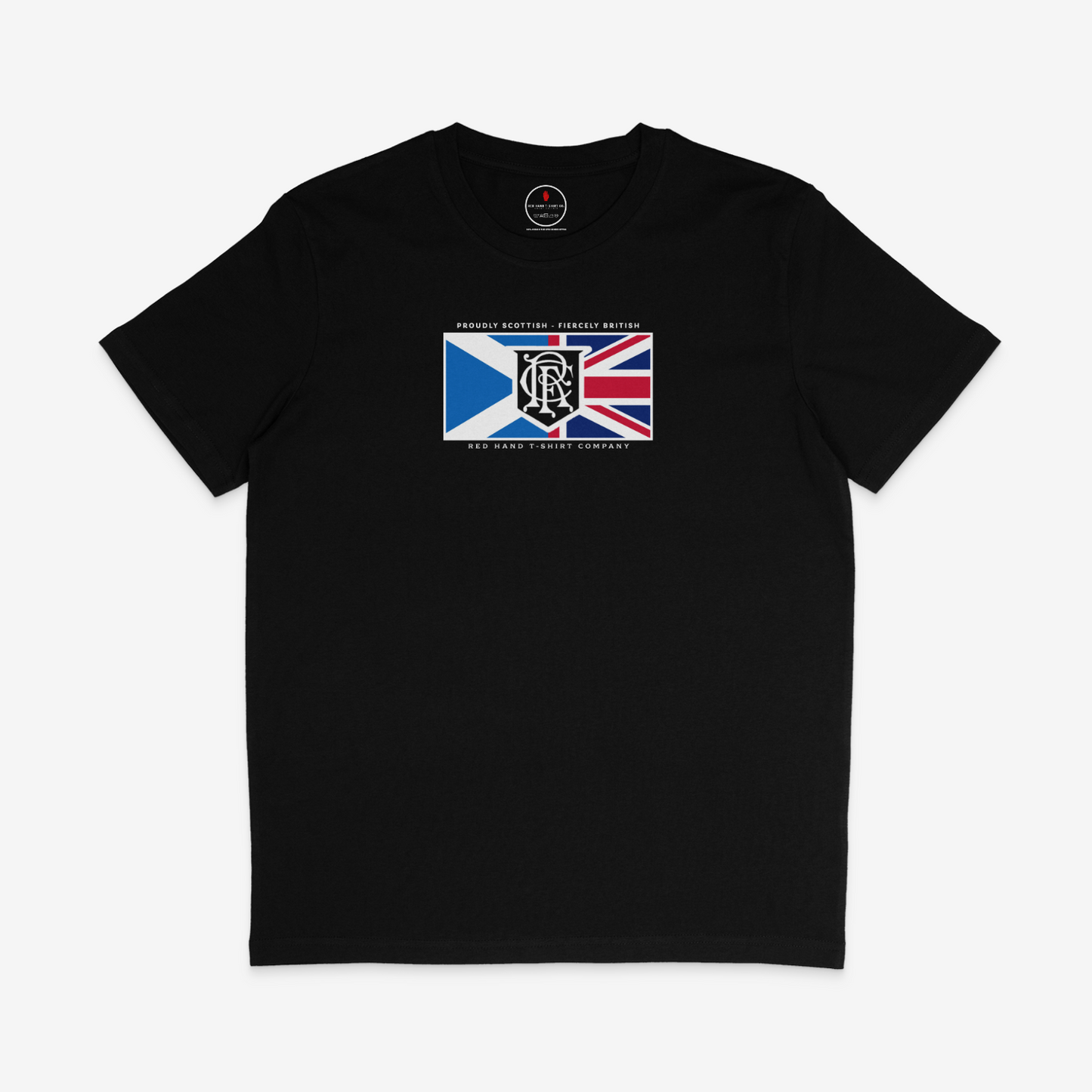 RFC Proudly Scottish Fiercely British T-shirt