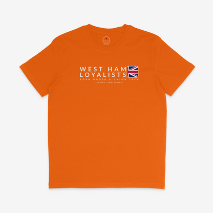 West Ham Born Under A Union Jack T-shirt