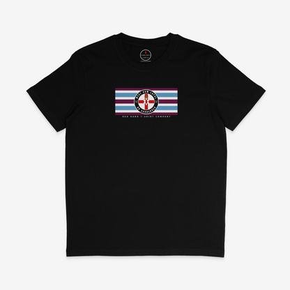 West Ham Loyal Striped Flag T-shirt