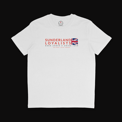 Sunderland Born Under A Union Jack T-shirt