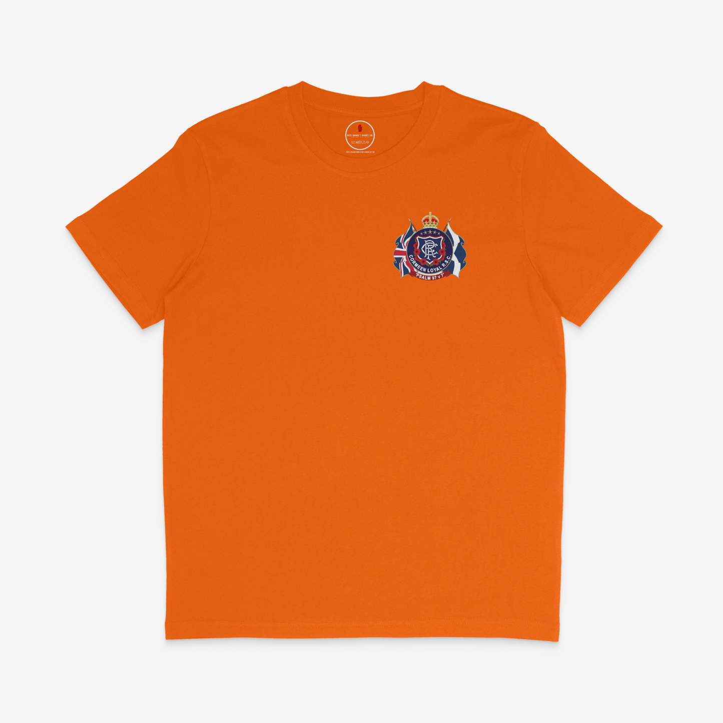 Cormeen Loyal T-shirt: Black, Blue, Navy, Orange