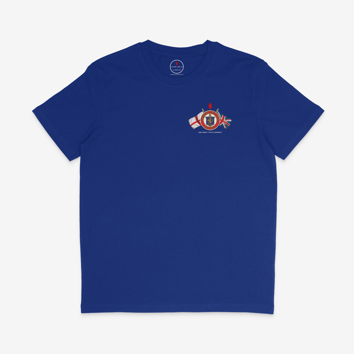 Chichester Loyal Flags T-shirt: Black, Blue, Navy, Orange