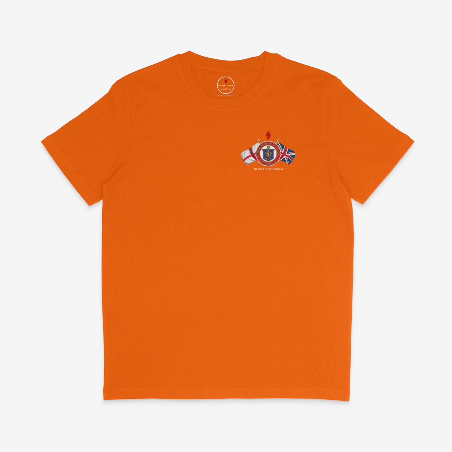 Chichester Loyal Flags T-shirt: Black, Blue, Navy, Orange