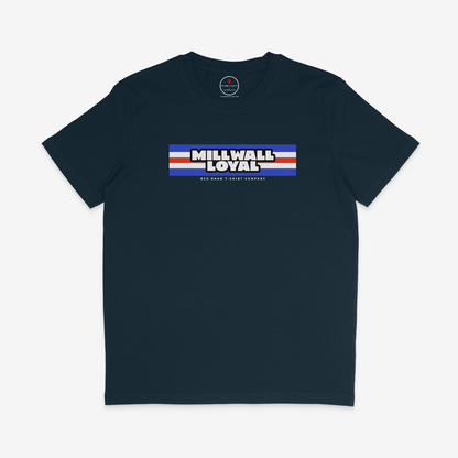 Millwall Loyal Five Stripe T-shirt