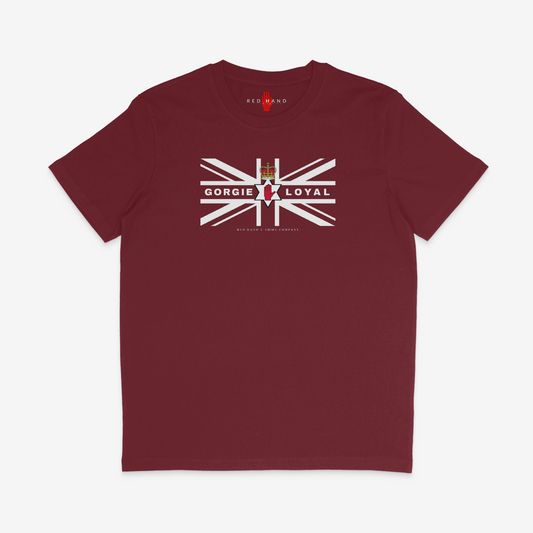 (Sale) Gorgie Loyal T-shirt - XS Burgundy