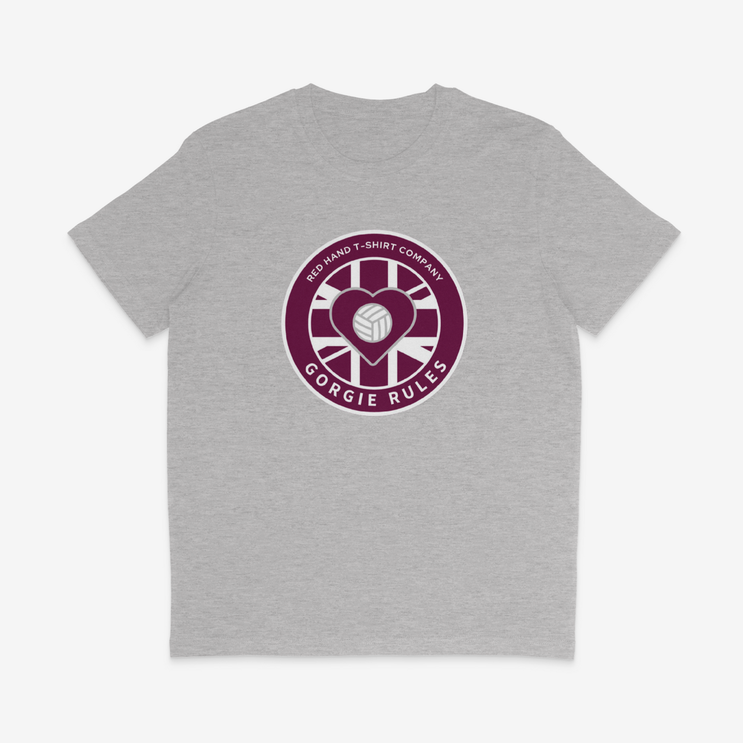 RHTC Gorgie Rules T-shirt - Heather Grey