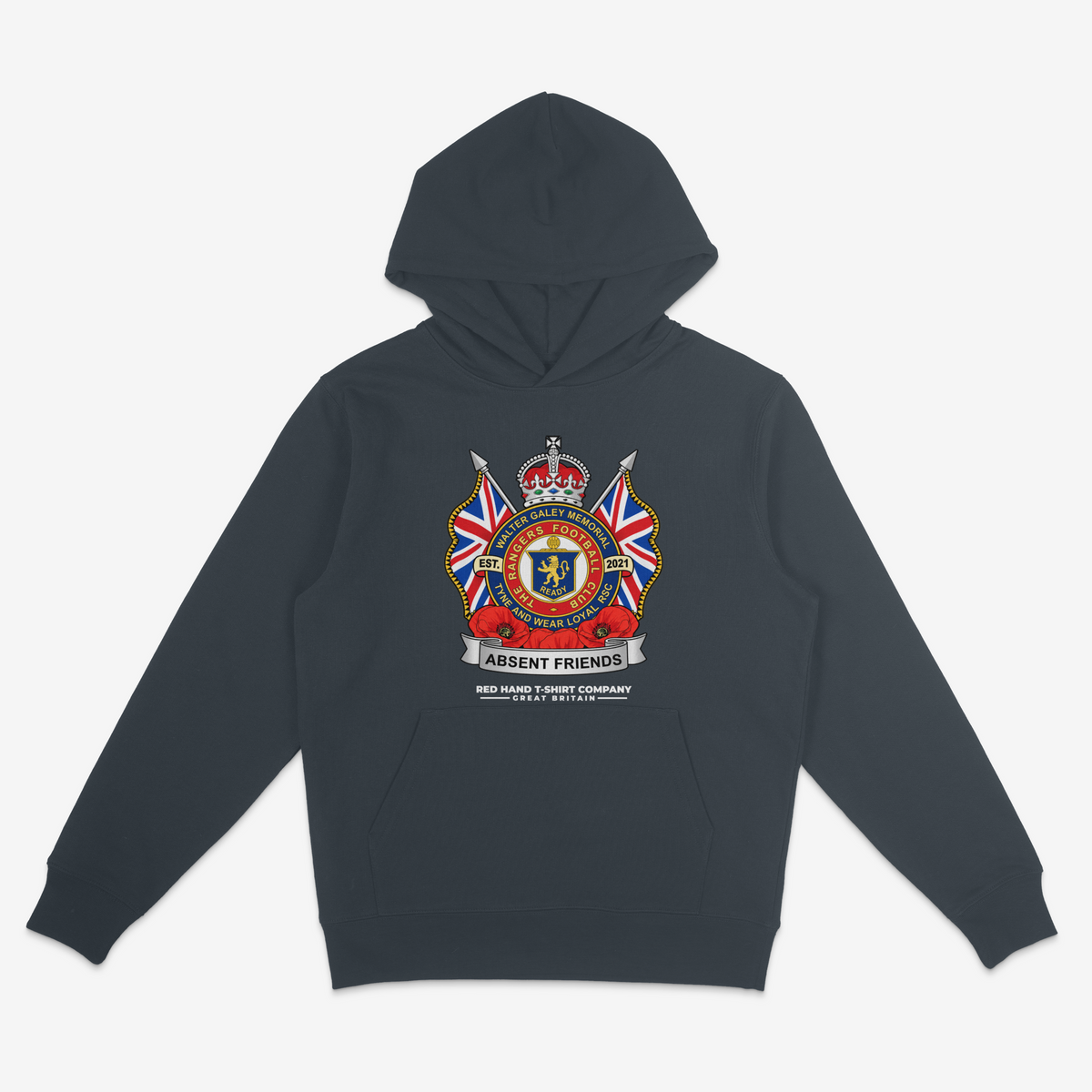 Walter Galey Absent Friends Hoodie
