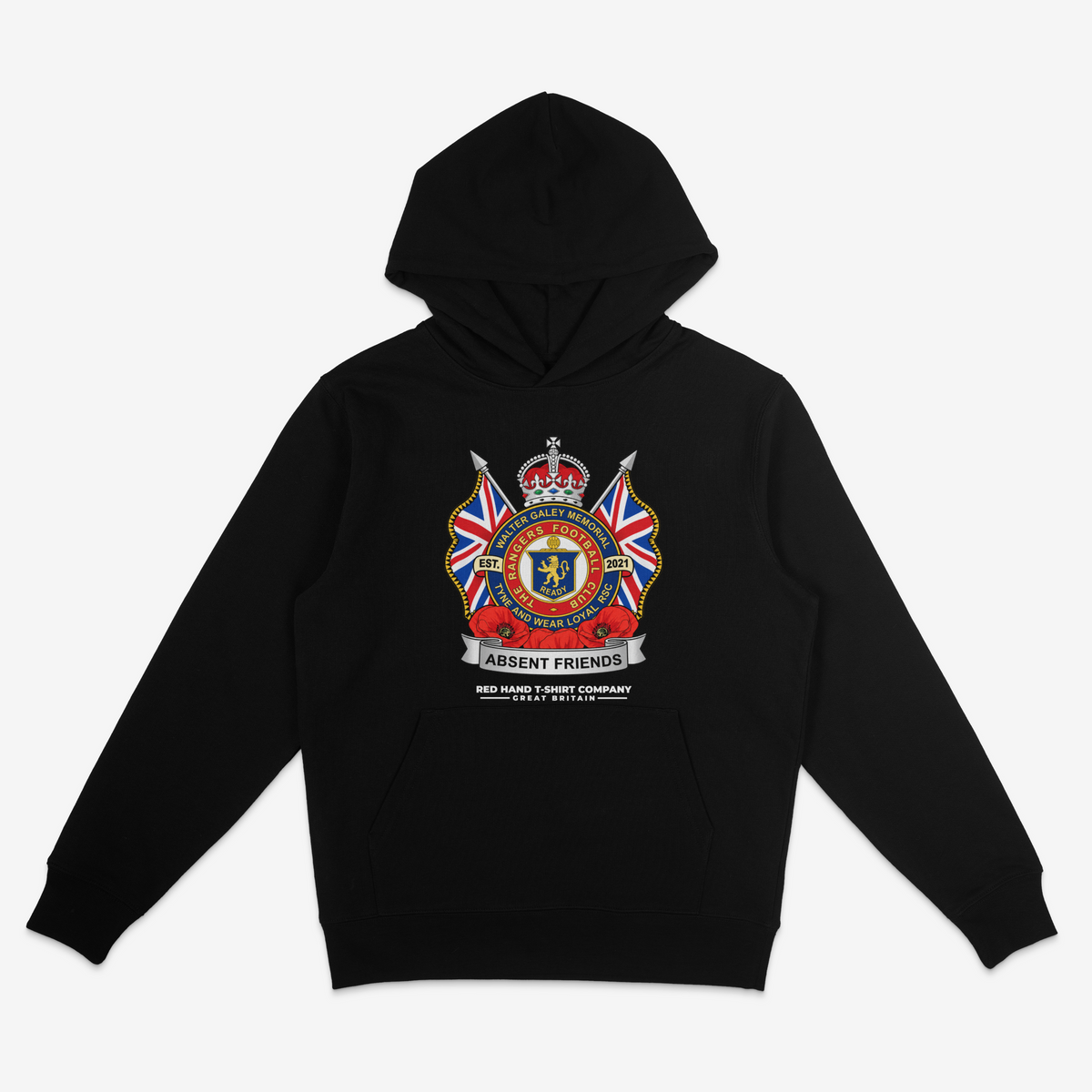 Walter Galey Absent Friends Hoodie