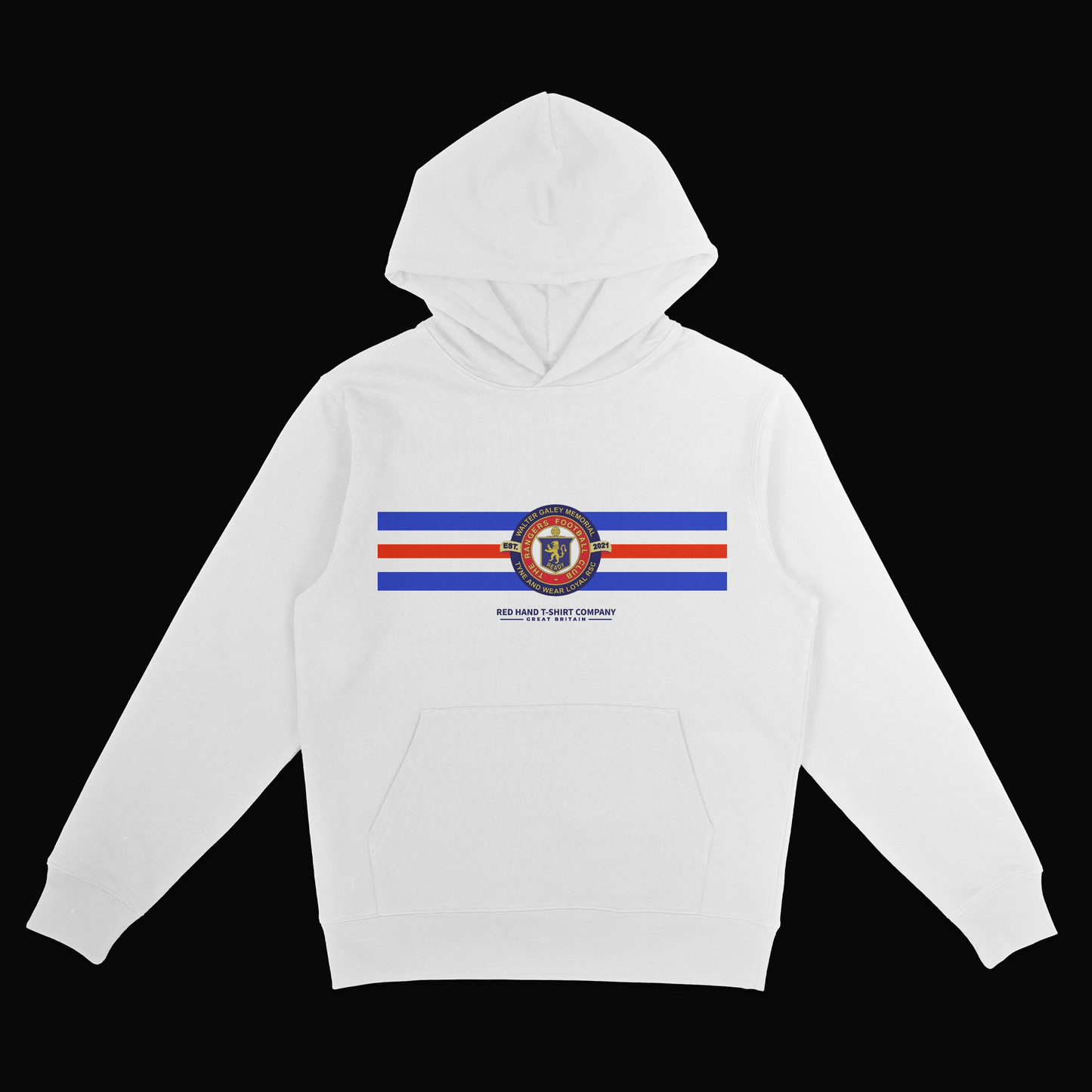 Walter Galey Five Stripe Hoodie