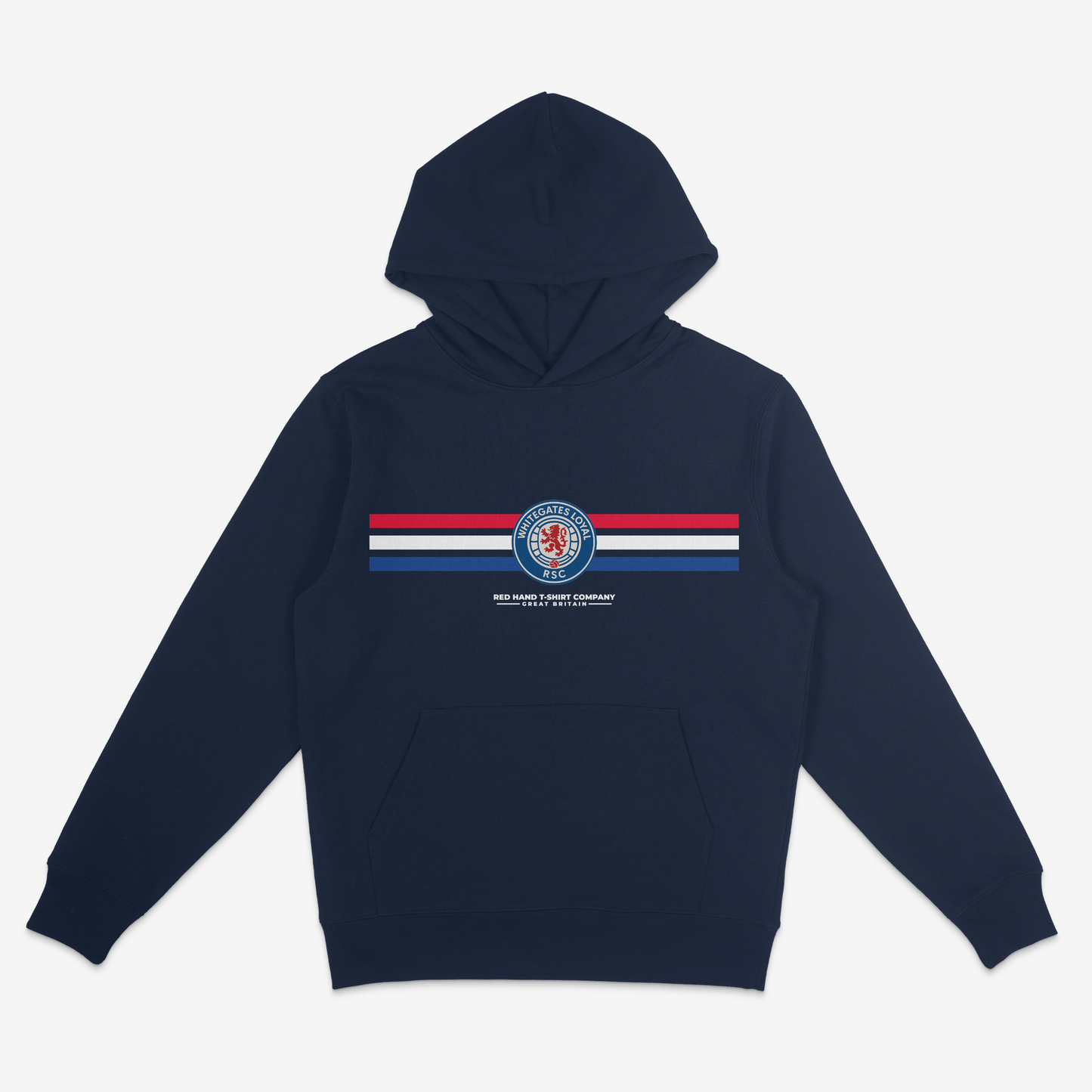 Whitegates Loyal Three Stripe Hoodie