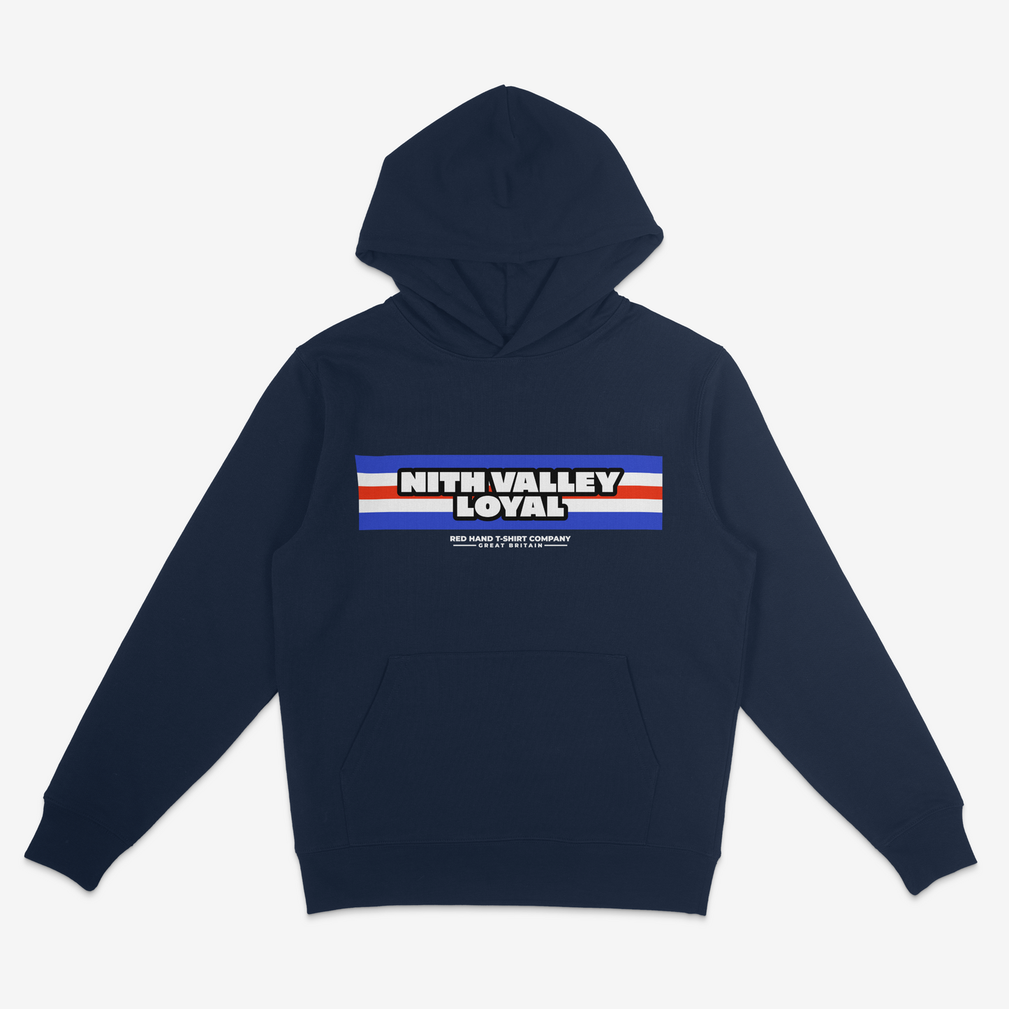Nith Valley Five Stripe Hoodie