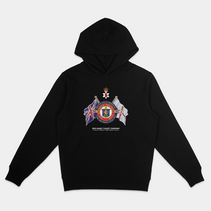 Walter Galey Crossed Flags Hoodie