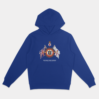 Walter Galey Crossed Flags Hoodie