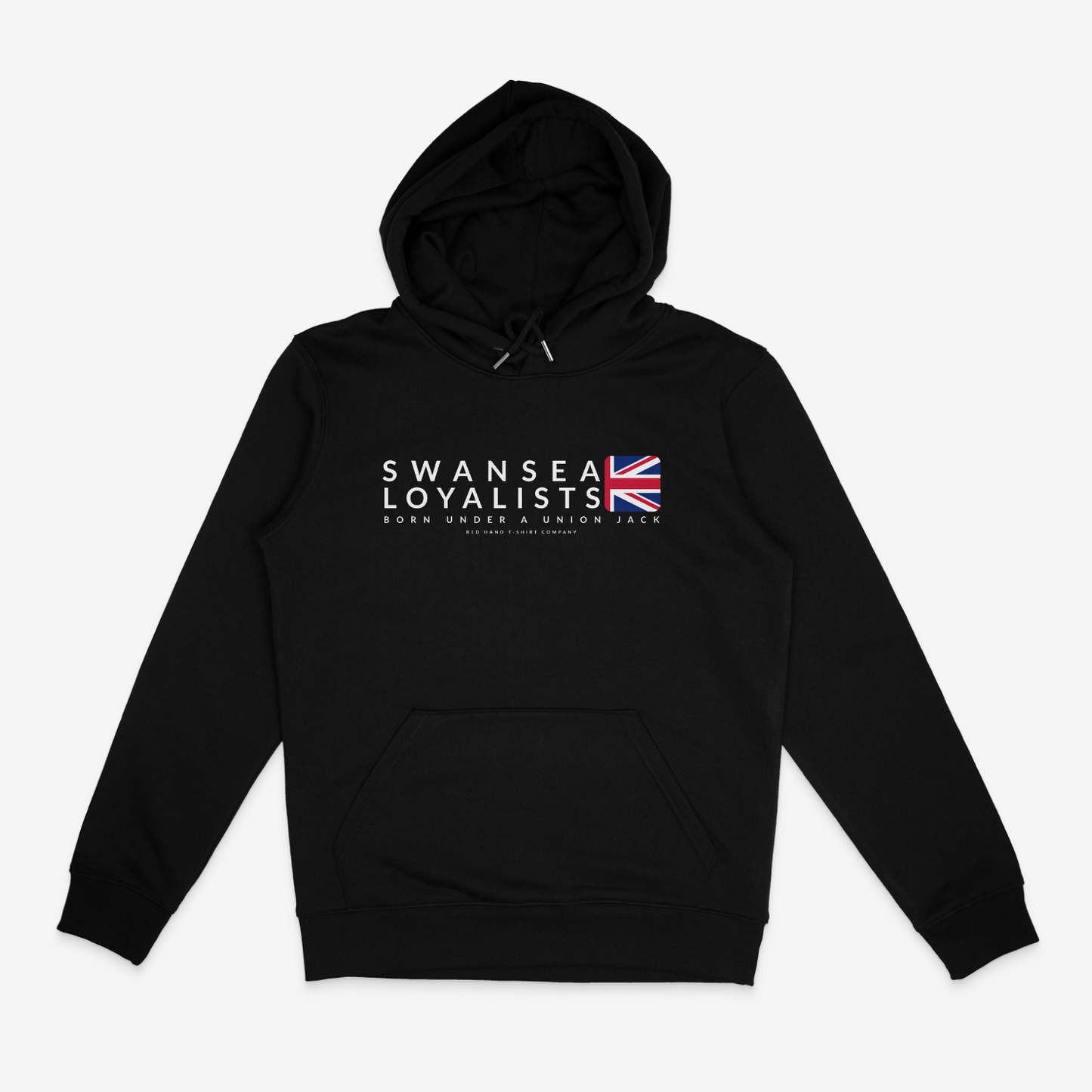 Swansea Born Under A Union Jack Hoodie