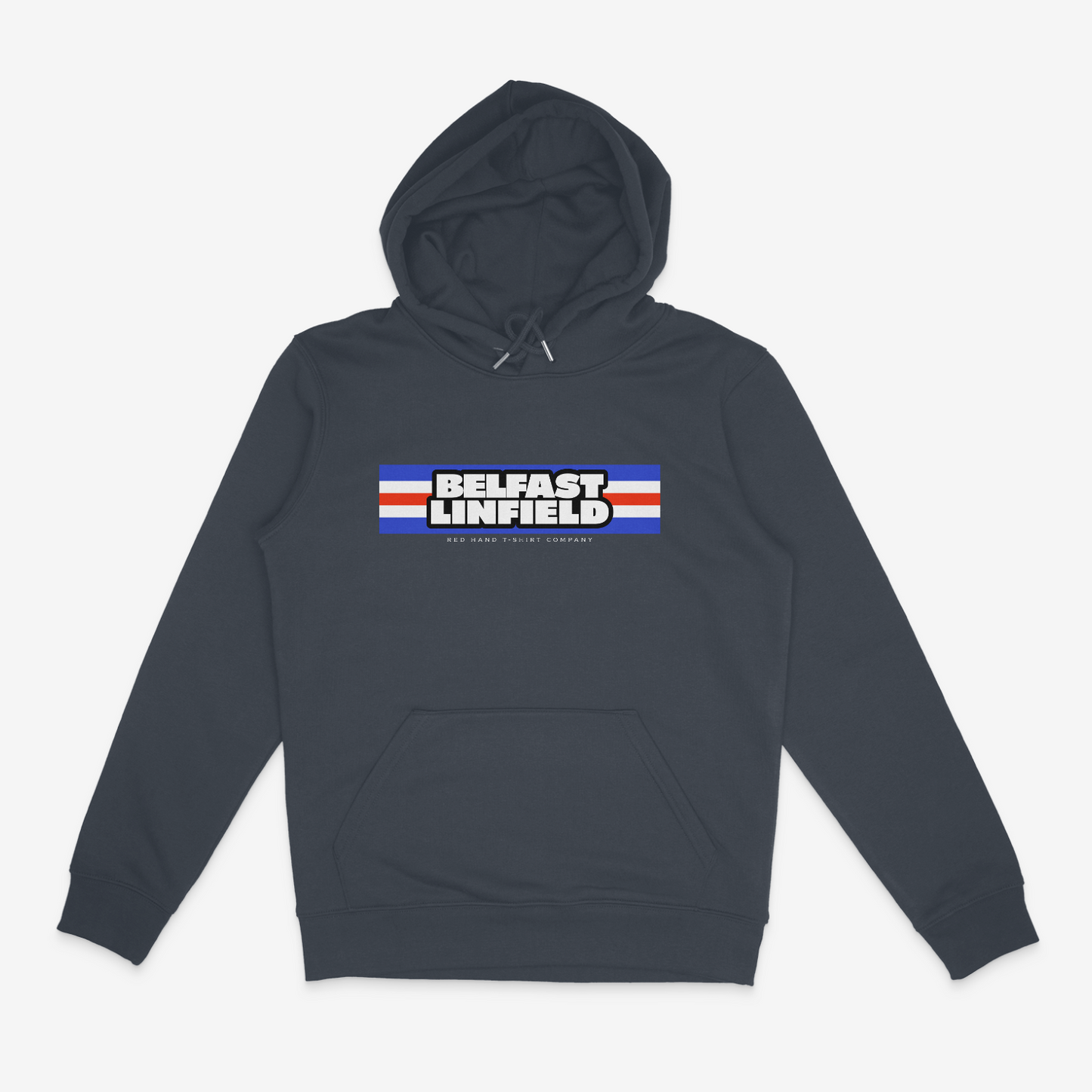 Belfast Linfield Five Stripe Hoodie