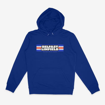 Belfast Linfield Five Stripe Hoodie