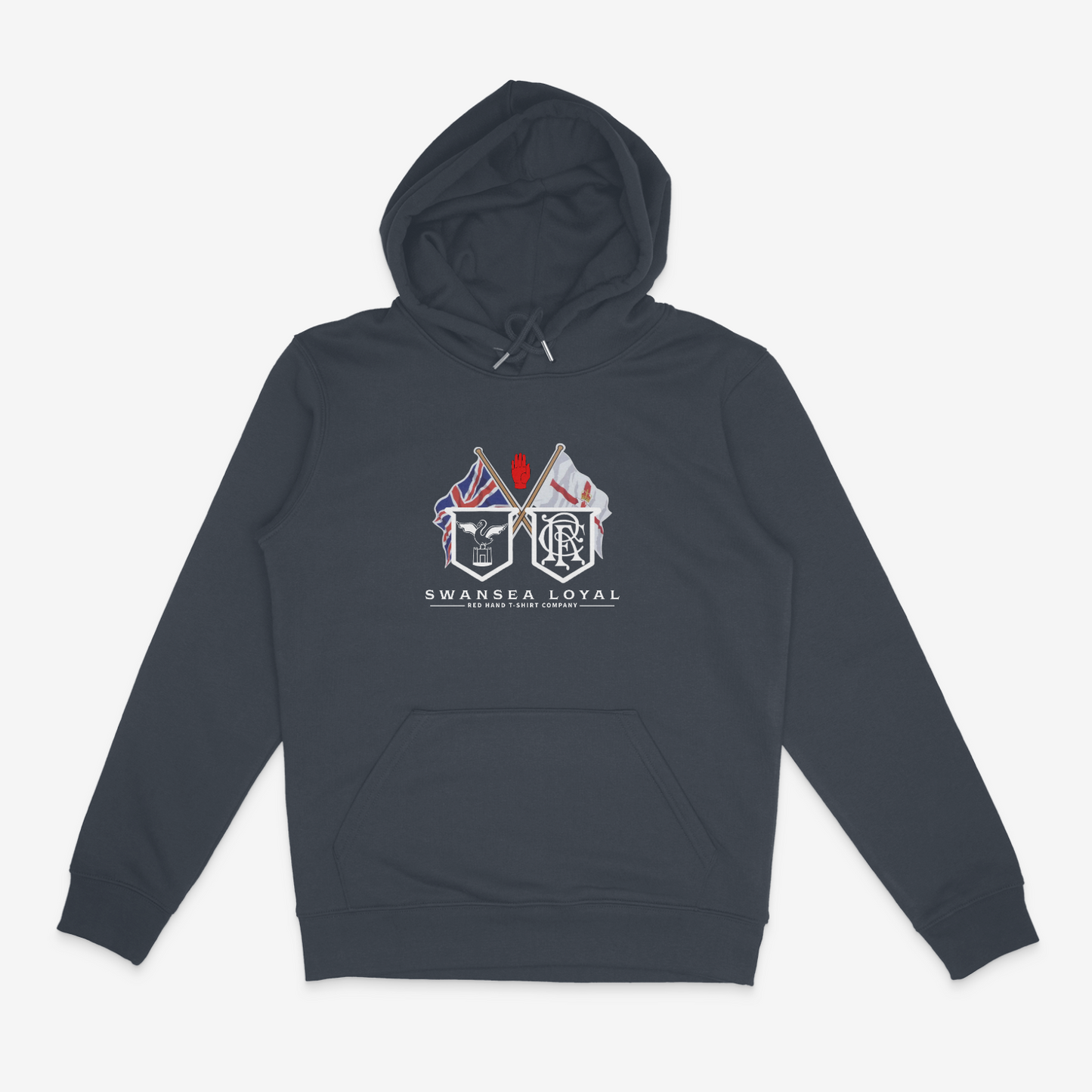 Swansea Rangers Red Hand Hoodie