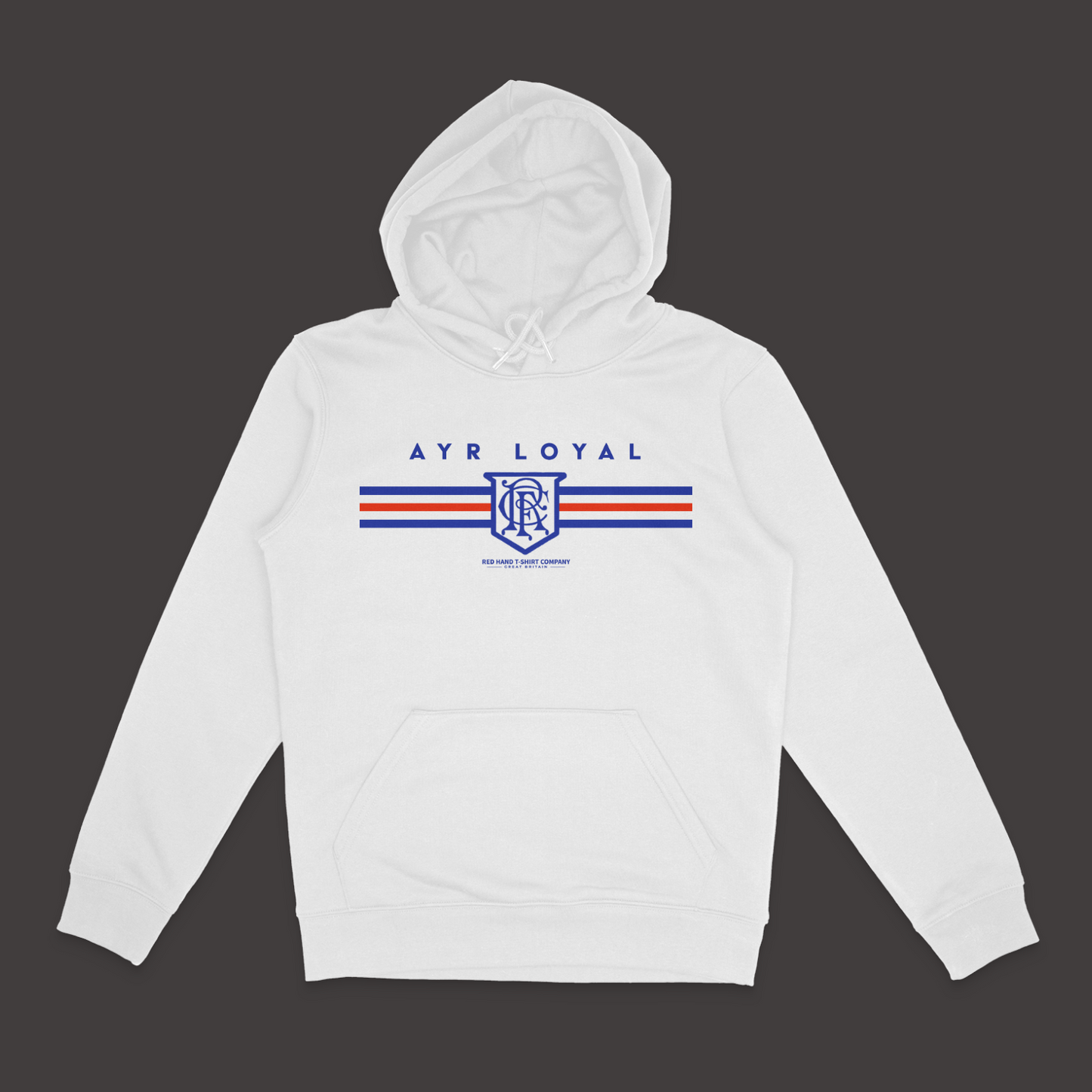 Ayr Loyal Three Stripe Hoodie