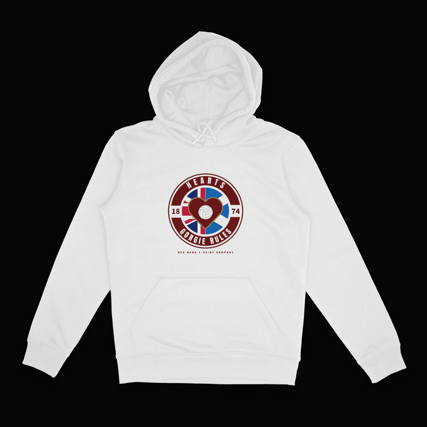 Hearts Gorgie Rules 1874 Hoodie