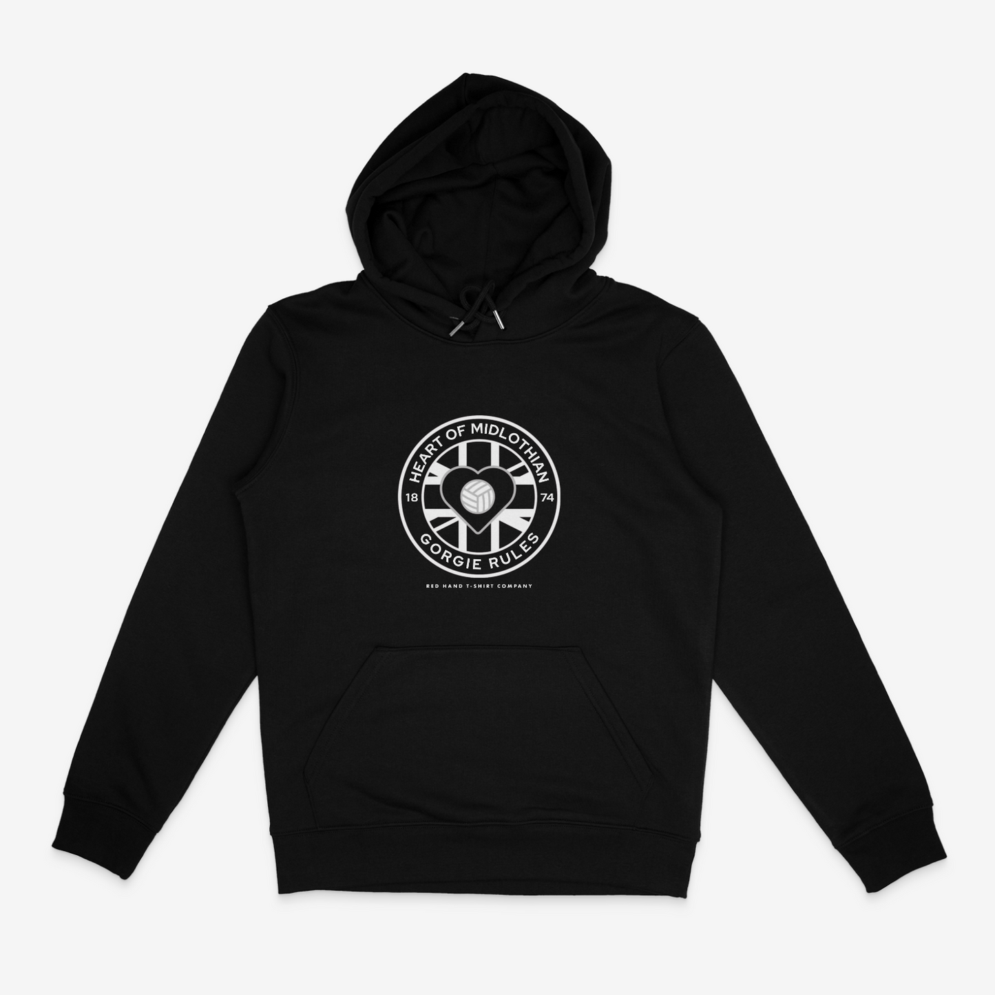 H.O.M Gorgie Rules Badge Hoodie